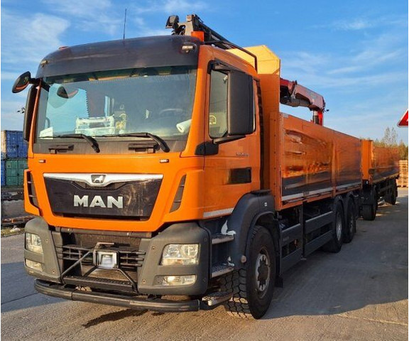 MAN 6x2 TGS 26.440 (6x4 problem!) - Pritsche LKW, Autokran: das Bild 4 MAN 6x2 TGS 26.440 (6x4 problem!) - Pritsche LKW, Autokran: das Bild 4