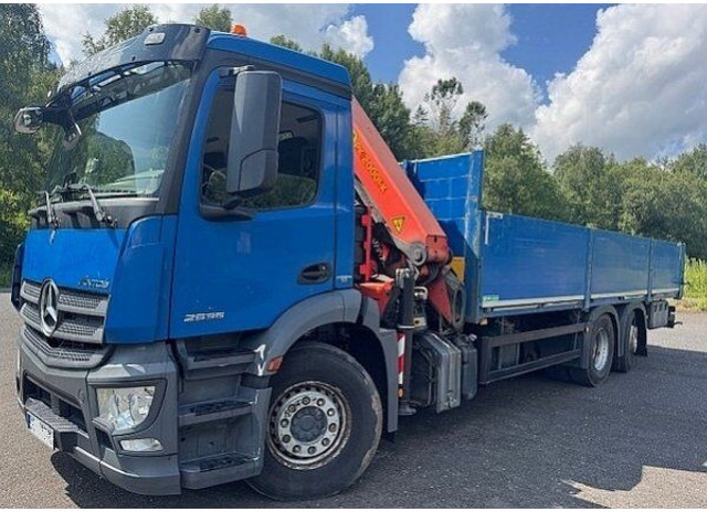 Mercedes-Benz Antos 2535 - Pritsche LKW, Autokran: das Bild 2 Mercedes-Benz Antos 2535 - Pritsche LKW, Autokran: das Bild 2