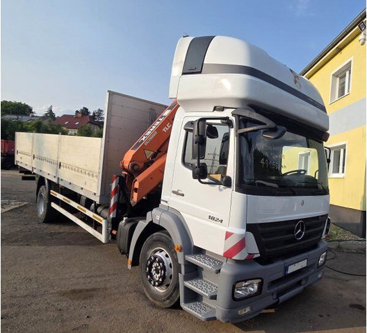 Mercedes-Benz Axor 1824 - Pritsche LKW, Autokran: das Bild 2 Mercedes-Benz Axor 1824 - Pritsche LKW, Autokran: das Bild 2