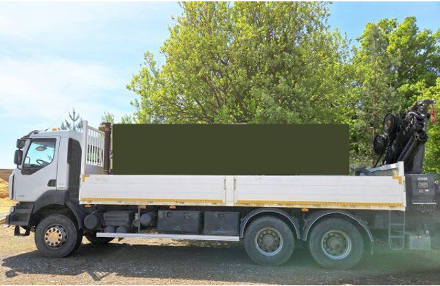 Renault Kerax 370 dxi - Pritsche LKW, Autokran: das Bild 3 Renault Kerax 370 dxi - Pritsche LKW, Autokran: das Bild 3