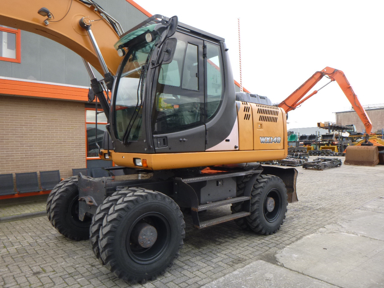 Mobilbagger CASE WX148: das Bild 9