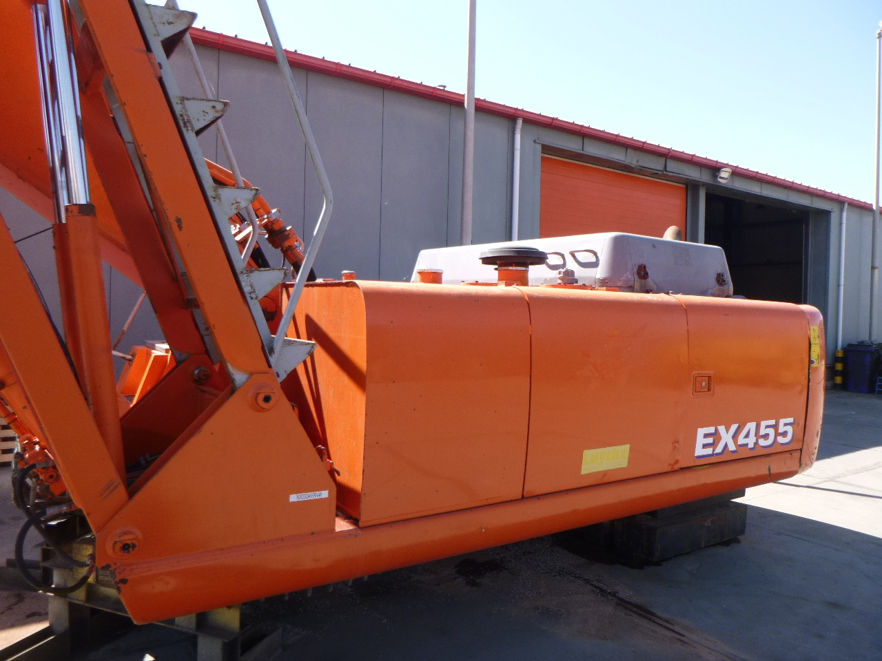 Umschlagbagger FIAT-HITACHI EX455 Stationary dock/ship material handler: das Bild 12