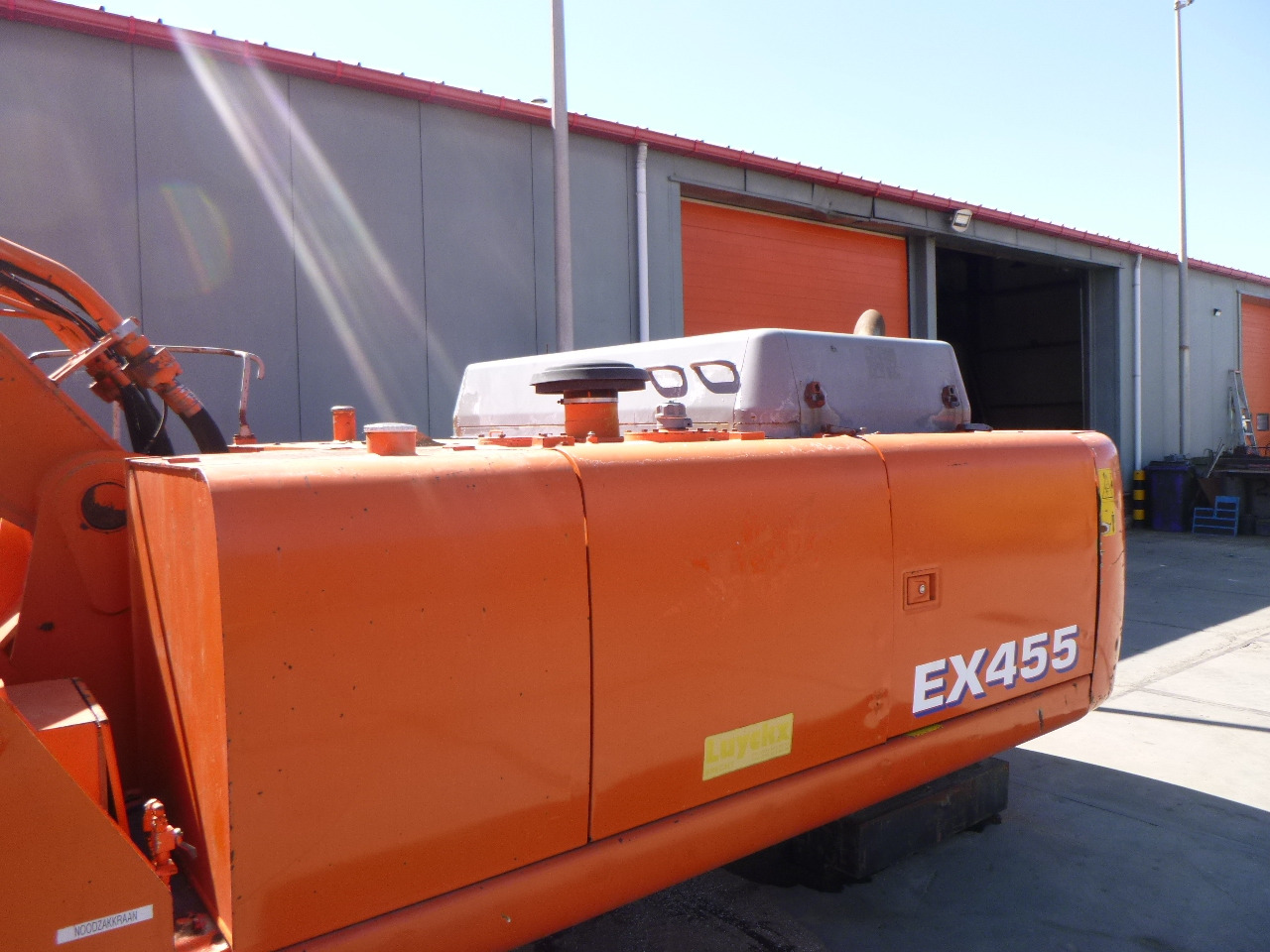 Umschlagbagger FIAT-HITACHI EX455 Stationary dock/ship material handler: das Bild 29