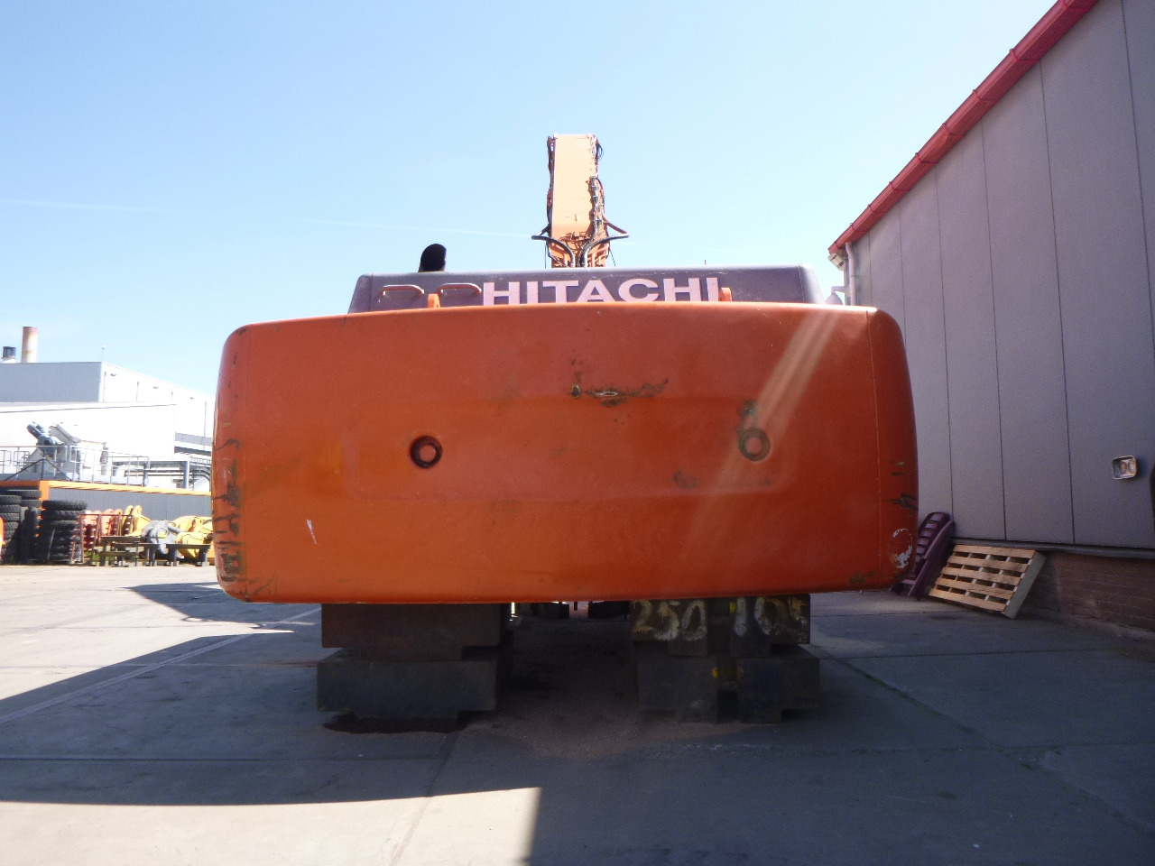 Umschlagbagger FIAT-HITACHI EX455 Stationary dock/ship material handler: das Bild 30