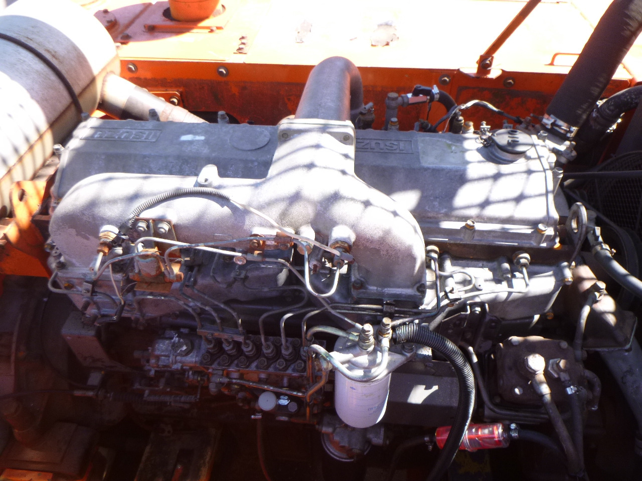 Umschlagbagger FIAT-HITACHI EX455 Stationary dock/ship material handler: das Bild 18