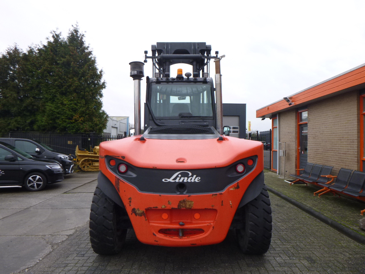LINDE H140/1200-02 - Dieselstapler: das Bild 4 LINDE H140/1200-02 - Dieselstapler: das Bild 4