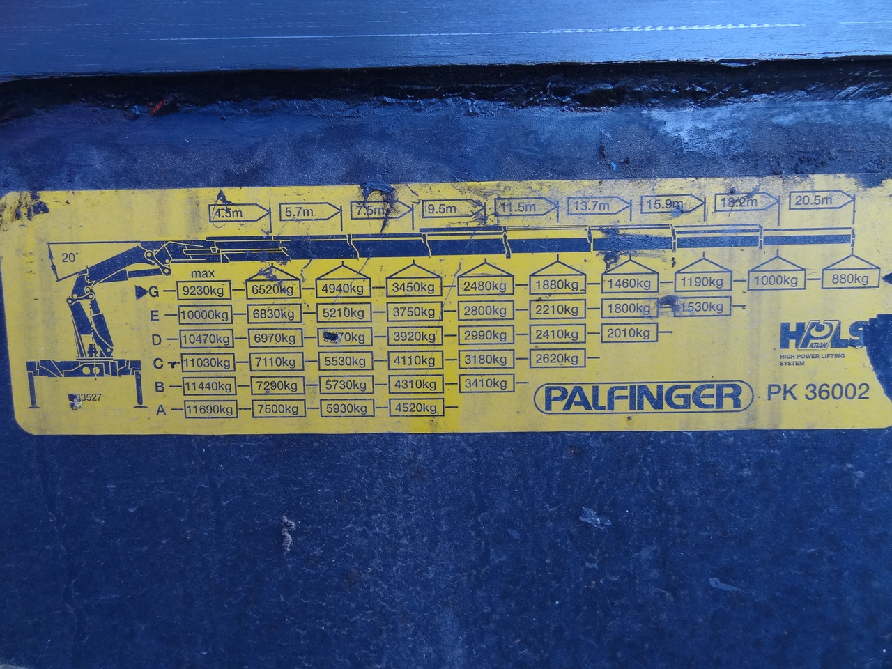 Iveco EuroTrakker 260E31 6X4 Palfinger 36002 - Pritsche LKW, Autokran: das Bild 4 Iveco EuroTrakker 260E31 6X4 Palfinger 36002 - Pritsche LKW, Autokran: das Bild 4