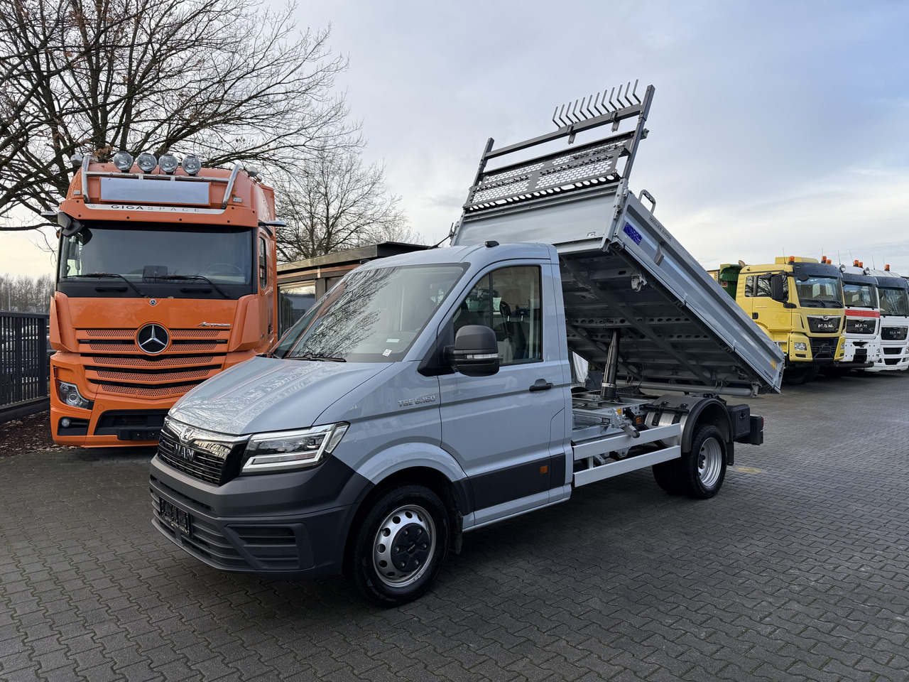 MAN TGE 6.160 Meiller Trigenius Neuwertig ! - Kipper: das Bild 1 MAN TGE 6.160 Meiller Trigenius Neuwertig ! - Kipper: das Bild 1