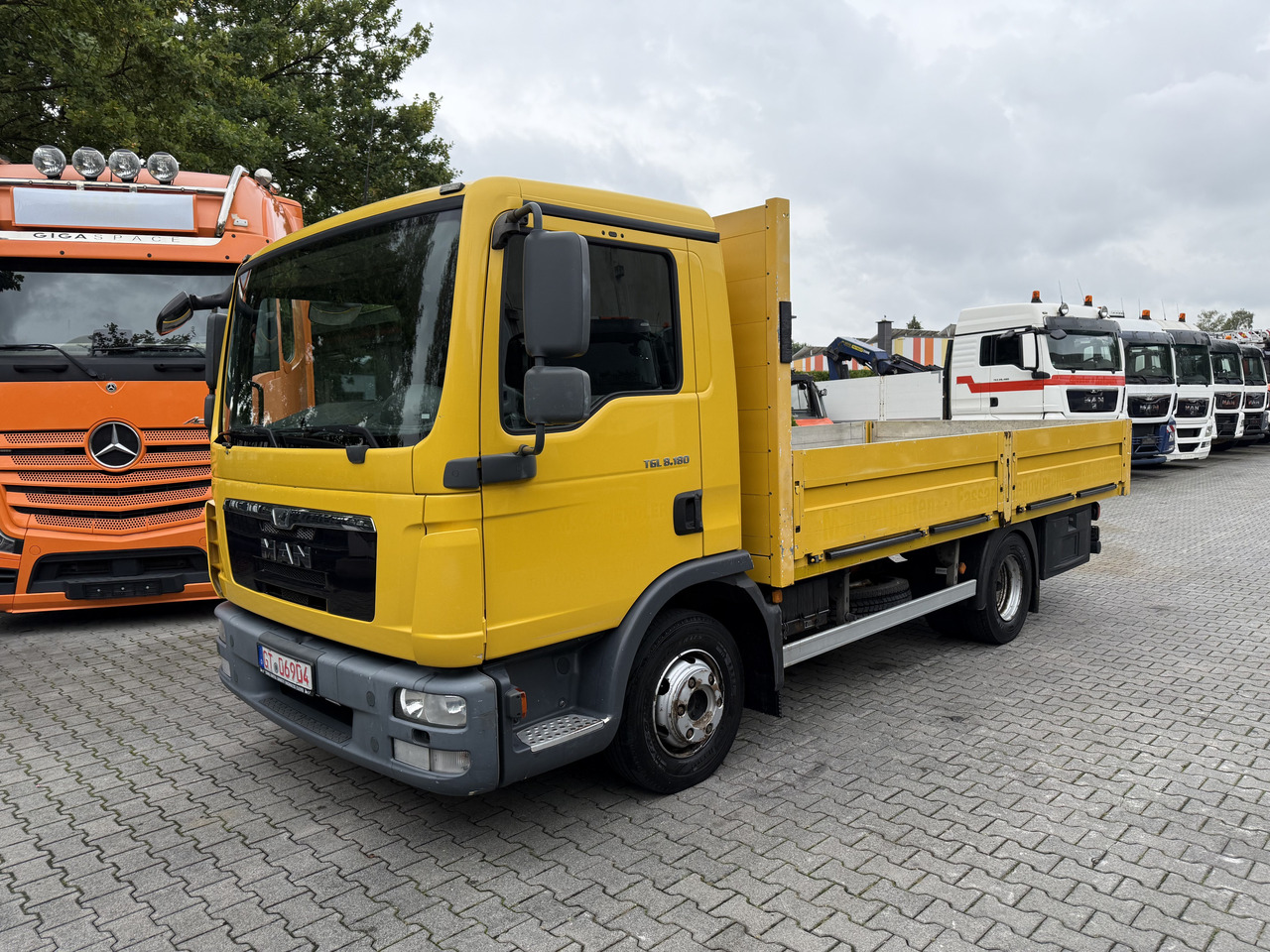 MAN TGL 8.180 BB - Pritsche LKW: das Bild 1 MAN TGL 8.180 BB - Pritsche LKW: das Bild 1