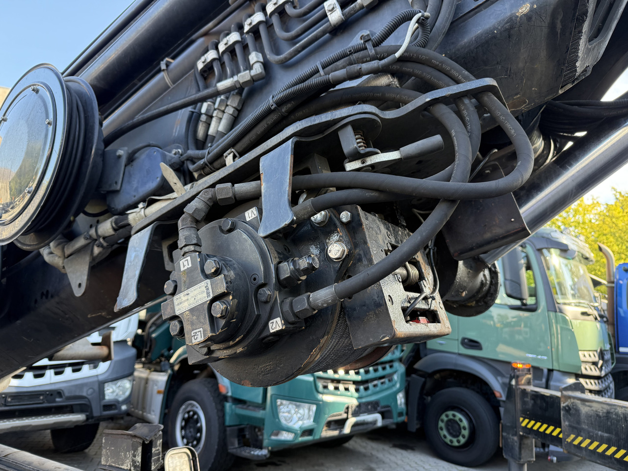 MAN TGX 26.480 6X2 Hiab 422 + Jib + Winde - Pritsche LKW, Autokran: das Bild 5 MAN TGX 26.480 6X2 Hiab 422 + Jib + Winde - Pritsche LKW, Autokran: das Bild 5