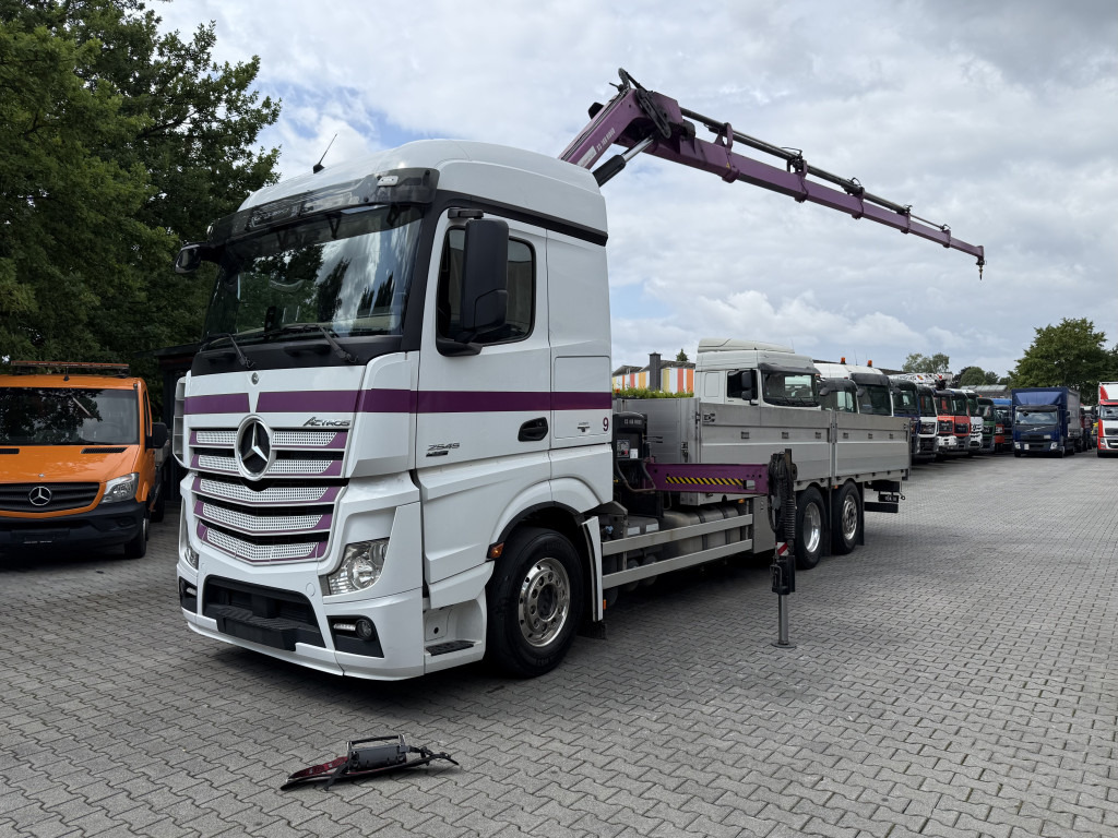 Mercedes-Benz Actros 2545 6X2 HIAB 166 bis 19 Meter - Pritsche LKW, Autokran: das Bild 1 Mercedes-Benz Actros 2545 6X2 HIAB 166 bis 19 Meter - Pritsche LKW, Autokran: das Bild 1
