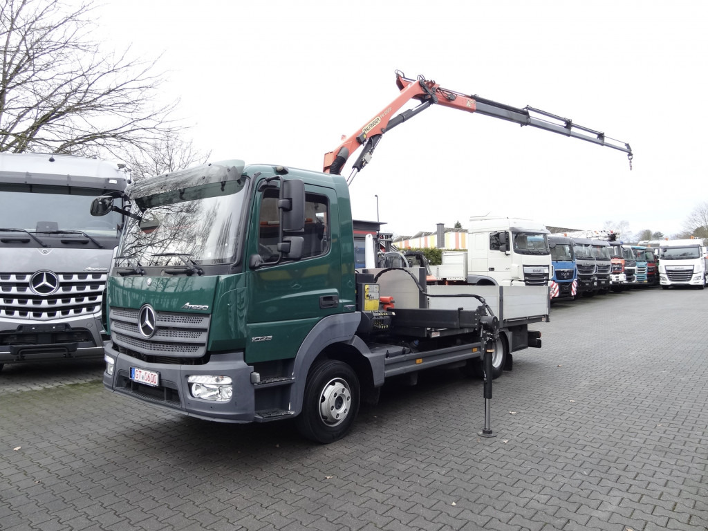 Autokran, Pritsche LKW Mercedes-Benz Atego 1023 Palfinger 6501 bis 14.5 Meter: das Bild 8