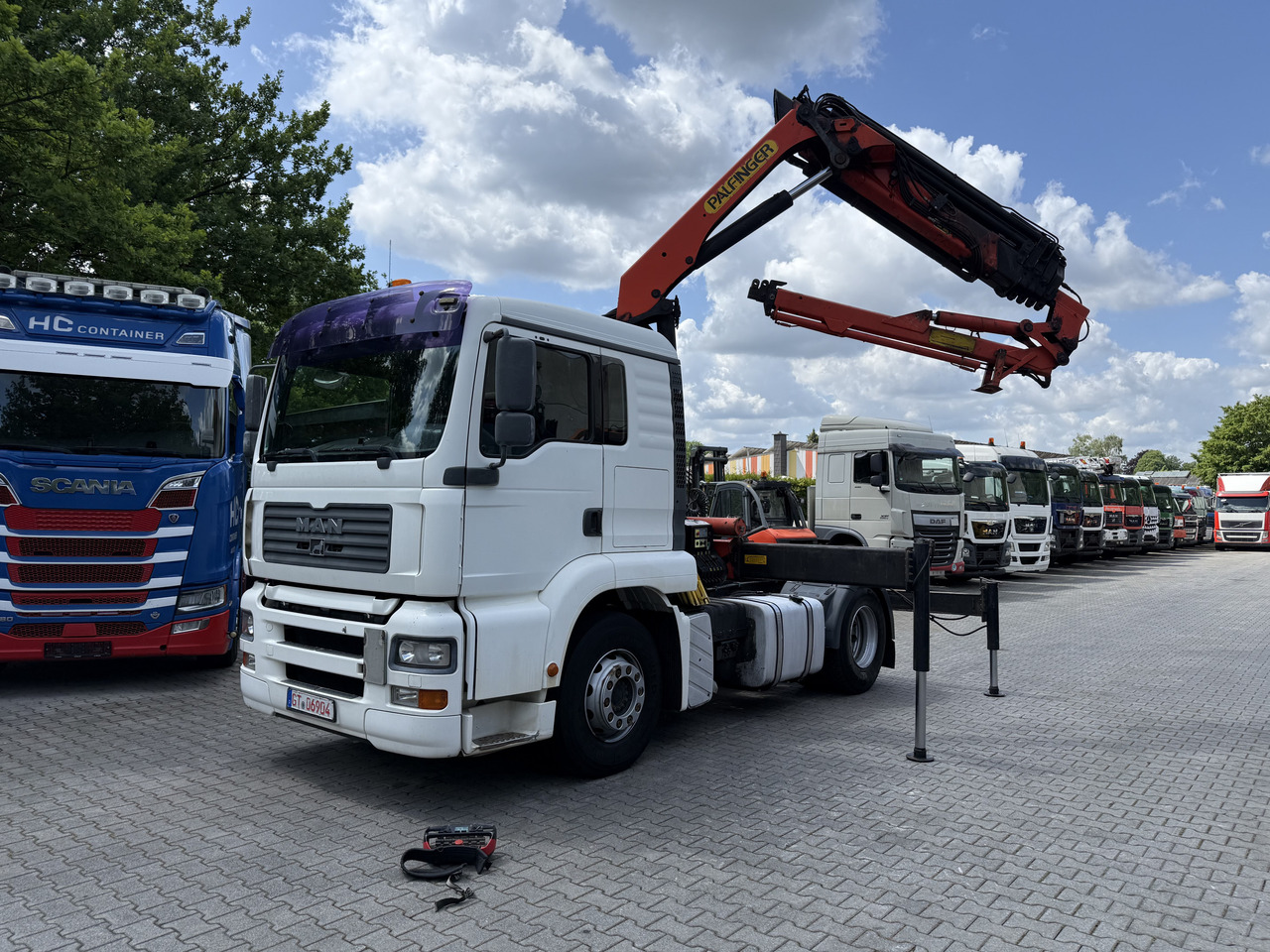 MAN TGA 18.430 Kran Palfinger 16502 Jib 26.5 Meter - Sattelzugmaschine: das Bild 1 MAN TGA 18.430 Kran Palfinger 16502 Jib 26.5 Meter - Sattelzugmaschine: das Bild 1