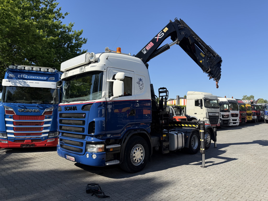 Scania R400 6X2 Kran Hiab 377-8 bis 25 Meter - Sattelzugmaschine: das Bild 1 Scania R400 6X2 Kran Hiab 377-8 bis 25 Meter - Sattelzugmaschine: das Bild 1