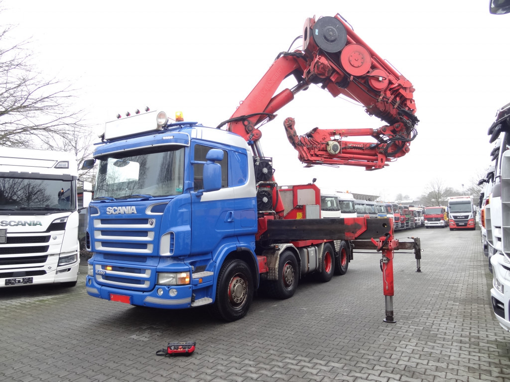 Scania R480 8X4 Effer 1550 bis 40 Meter - Autokran, Sattelzugmaschine: das Bild 1 Scania R480 8X4 Effer 1550 bis 40 Meter - Autokran, Sattelzugmaschine: das Bild 1