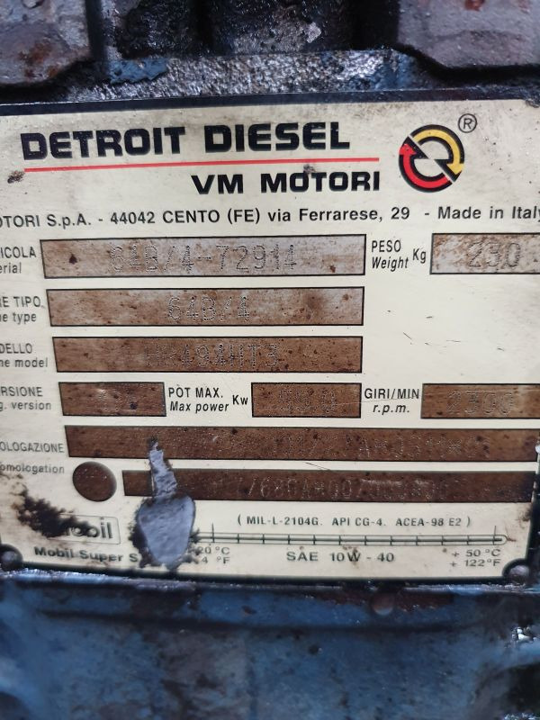 Detroit Diesel 64B/4 - Motor für Baumaschine: das Bild 1 Detroit Diesel 64B/4 - Motor für Baumaschine: das Bild 1