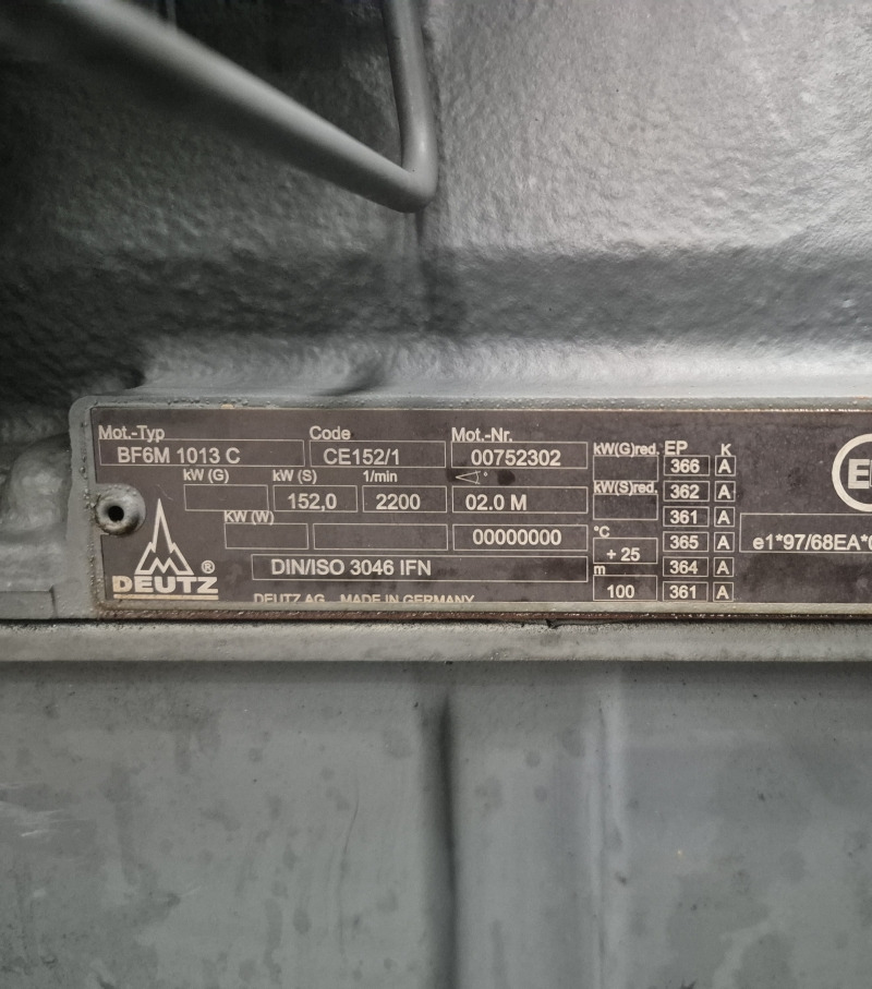 Deutz BF6M1013C Engine (Industrial) - Motor für Industriemaschine: das Bild 2 Deutz BF6M1013C Engine (Industrial) - Motor für Industriemaschine: das Bild 2