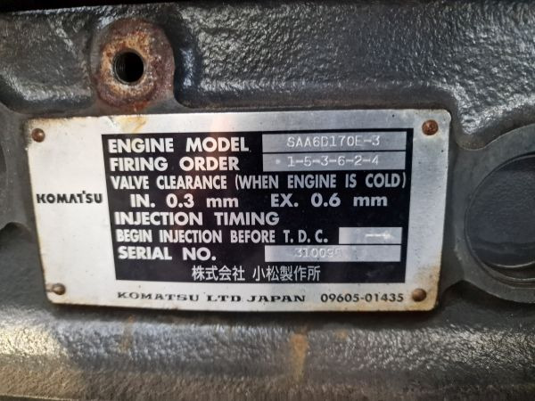 Komatsu SAA6D170E-3 Engine (Plant) PC1250-7 Excavator - Motor für Baumaschine: das Bild 2 Komatsu SAA6D170E-3 Engine (Plant) PC1250-7 Excavator - Motor für Baumaschine: das Bild 2