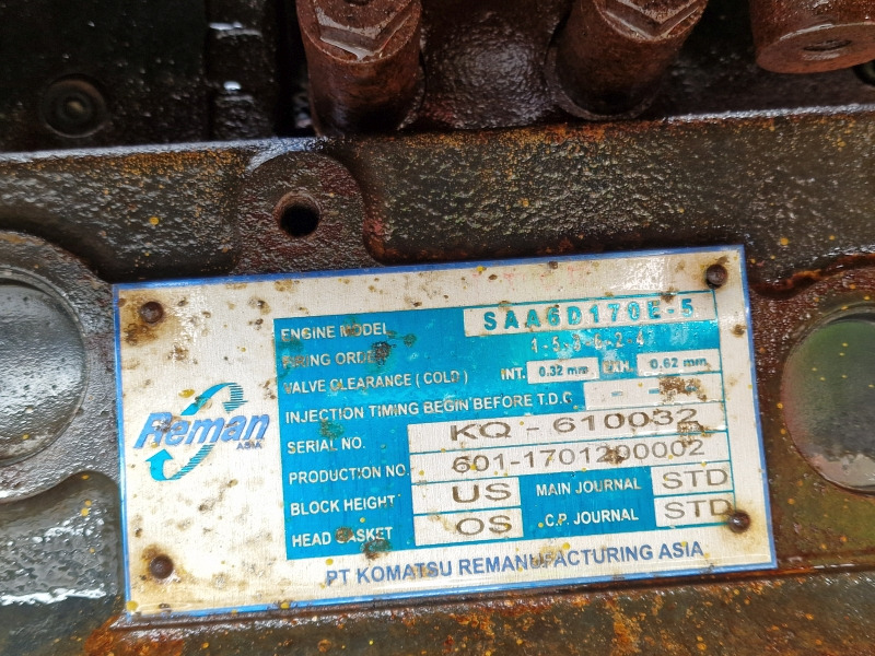 Komatsu SAA6D170E-5 Engine (Plant) - Motor für Baumaschine: das Bild 2 Komatsu SAA6D170E-5 Engine (Plant) - Motor für Baumaschine: das Bild 2