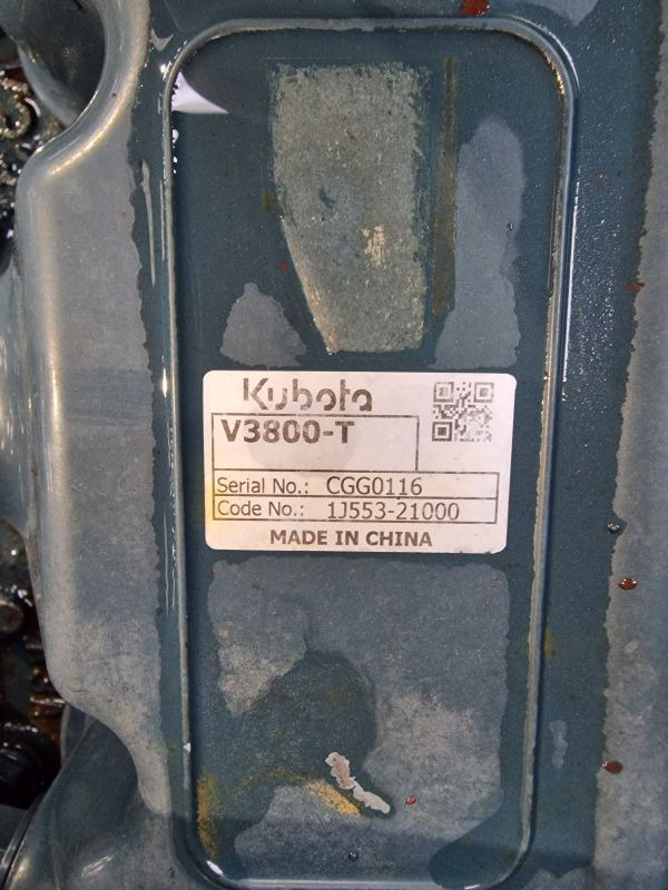 Kubota V3800-DI-T-ET18 Engine (Plant) - Motor für Baumaschine: das Bild 2 Kubota V3800-DI-T-ET18 Engine (Plant) - Motor für Baumaschine: das Bild 2