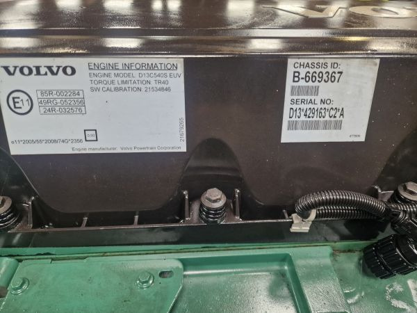 Volvo D13C540S EUV Engine (Truck) - Motor für LKW: das Bild 2 Volvo D13C540S EUV Engine (Truck) - Motor für LKW: das Bild 2
