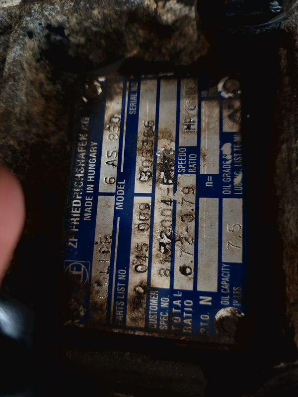 ZF 6AS850 MAN Gearbox - Getriebe: das Bild 2 ZF 6AS850 MAN Gearbox - Getriebe: das Bild 2