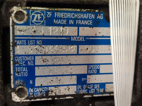 Getriebe ZF Astronic 12AS1210TO Gearbox: das Bild 9