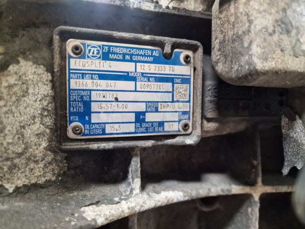 ZF Ecosplit 4 12S2333TD Gearbox - Getriebe: das Bild 2 ZF Ecosplit 4 12S2333TD Gearbox - Getriebe: das Bild 2