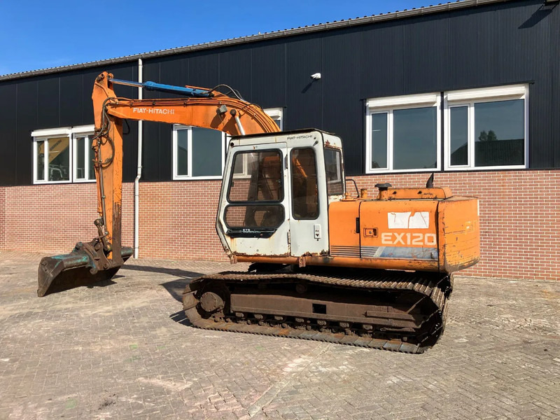 Fiat Hitachi EX120 - Kettenbagger: das Bild 2 Fiat Hitachi EX120 - Kettenbagger: das Bild 2