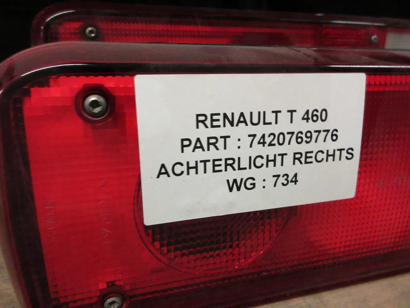 Heckleuchte für LKW Renault 7420769776 ACHTERLAMP RENAULT T SERIE MODEL 2018 RECHTS: das Bild 11