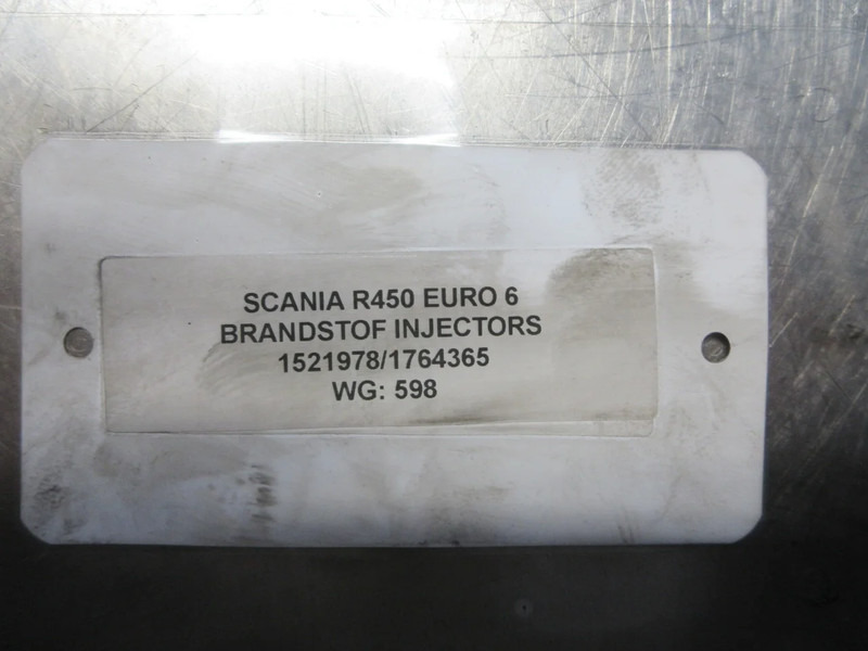 Scania R450 1521978/1764365 BRANDSTOF INJECTORS EURO 6 - Kraftstofffilter für LKW: das Bild 3 Scania R450 1521978/1764365 BRANDSTOF INJECTORS EURO 6 - Kraftstofffilter für LKW: das Bild 3