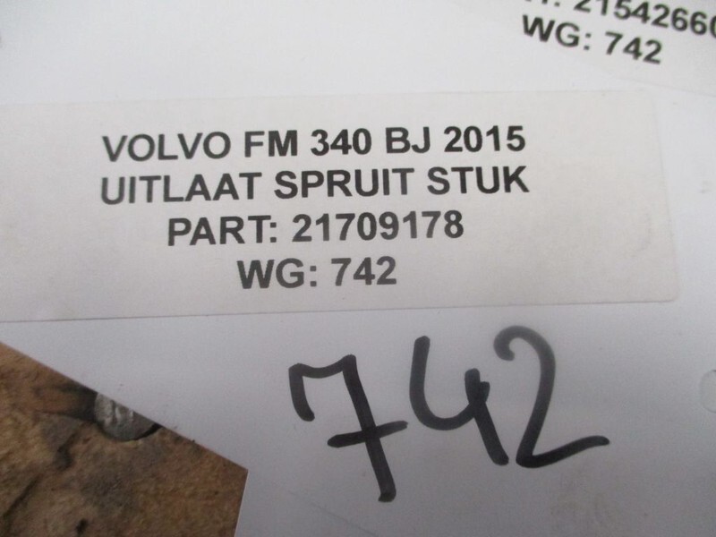 Volvo FM 340 21709178 UITLAAT SPRUITSTUK - Abgaskrümmer für LKW: das Bild 3 Volvo FM 340 21709178 UITLAAT SPRUITSTUK - Abgaskrümmer für LKW: das Bild 3