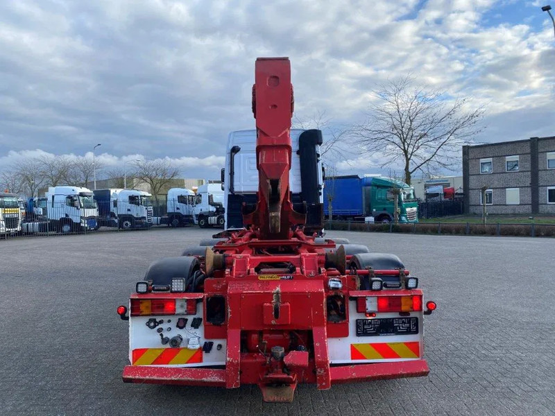 Abrollkipper Mercedes-Benz Actros 3260 V8 / 15,9L / 8X4 / BIG AXLE / PALFINGER T26 HOOKLIFT / LIFT+LENKACHSE / FULL-AIR / AIRCO / AUTOMATIC / EURO-5 / 2013: das Bild 12