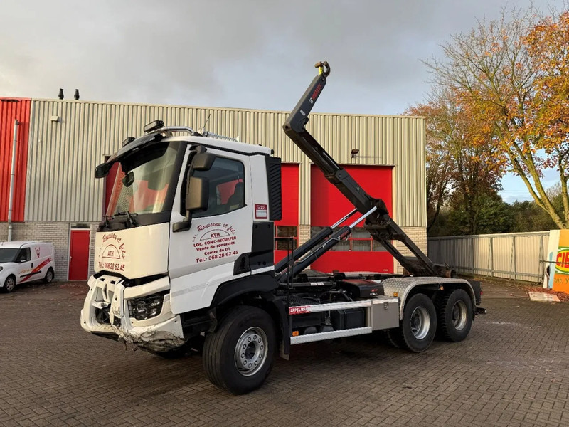 Renault C480 / ENGINE RUNNING / 6X4 / HIAB 21TON HOOKLIFT / ONLY:146334 KM / AUTOMATIC / EURO-6 / 2020 - Abrollkipper: das Bild 1 Renault C480 / ENGINE RUNNING / 6X4 / HIAB 21TON HOOKLIFT / ONLY:146334 KM / AUTOMATIC / EURO-6 / 2020 - Abrollkipper: das Bild 1