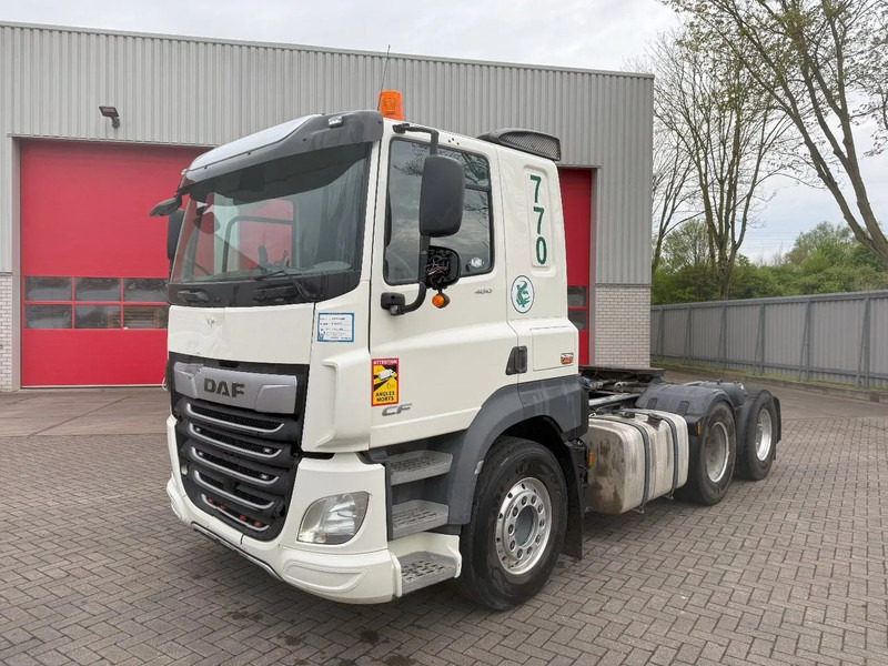 DAF CF480 / 6X4 / ENGINE RUNNING / INTARDER / HYDRAULICS / ONLY:87912 KM / FULL-AIR / DEB / ALCOA / LWDS / FRIDGE / AUTOMATIC / EURO - Sattelzugmaschine: das Bild 1 DAF CF480 / 6X4 / ENGINE RUNNING / INTARDER / HYDRAULICS / ONLY:87912 KM / FULL-AIR / DEB / ALCOA / LWDS / FRIDGE / AUTOMATIC / EURO - Sattelzugmaschine: das Bild 1