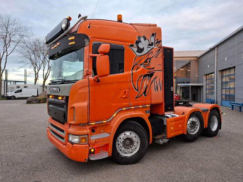 Scania R480 / HYDRAULICS / DOUBLE TANK / LIFT+LENKACHSE / 746830 KM / ALCOA / LEATHER / EURO-4 / 2007 - Sattelzugmaschine: das Bild 1 Scania R480 / HYDRAULICS / DOUBLE TANK / LIFT+LENKACHSE / 746830 KM / ALCOA / LEATHER / EURO-4 / 2007 - Sattelzugmaschine: das Bild 1