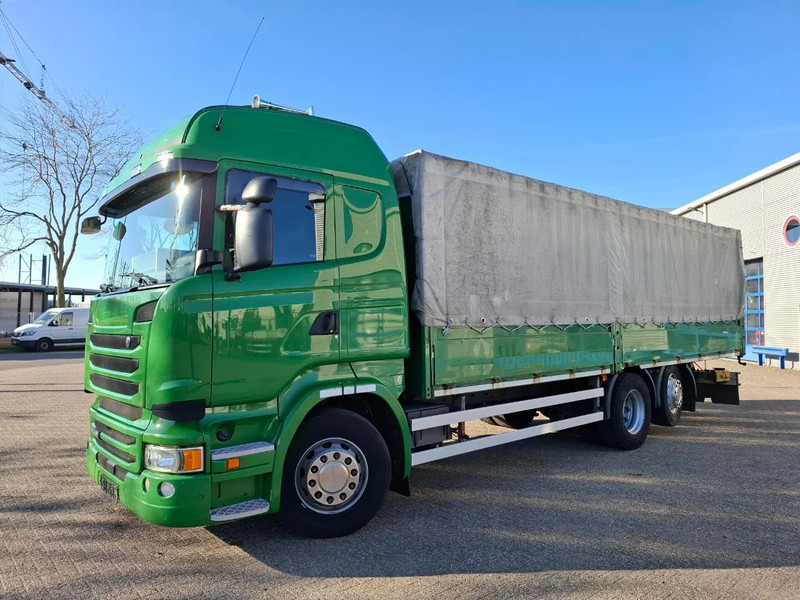 Scania R410 / GERMAN TRUCK / RETARDER / LIFT+LENKACHSE / SLIDING ROOF / SMART TACHO / PARK AIRCO / NAVI / LWDS / AUTOMATIC / EURO-6 / 2 - Plane LKW: das Bild 1 Scania R410 / GERMAN TRUCK / RETARDER / LIFT+LENKACHSE / SLIDING ROOF / SMART TACHO / PARK AIRCO / NAVI / LWDS / AUTOMATIC / EURO-6 / 2 - Plane LKW: das Bild 1