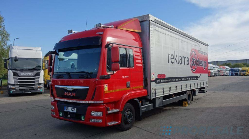 MAN TGL 12.250 EURO 6 valník s plachtou - Plane LKW: das Bild 2 MAN TGL 12.250 EURO 6 valník s plachtou - Plane LKW: das Bild 2