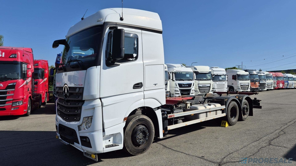 MERCEDES-BENZ ACTROS 2546 L 6X2 EURO 6 - pro přepravu BDF - Containerwagen/ Wechselfahrgestell LKW: das Bild 2 MERCEDES-BENZ ACTROS 2546 L 6X2 EURO 6 - pro přepravu BDF - Containerwagen/ Wechselfahrgestell LKW: das Bild 2