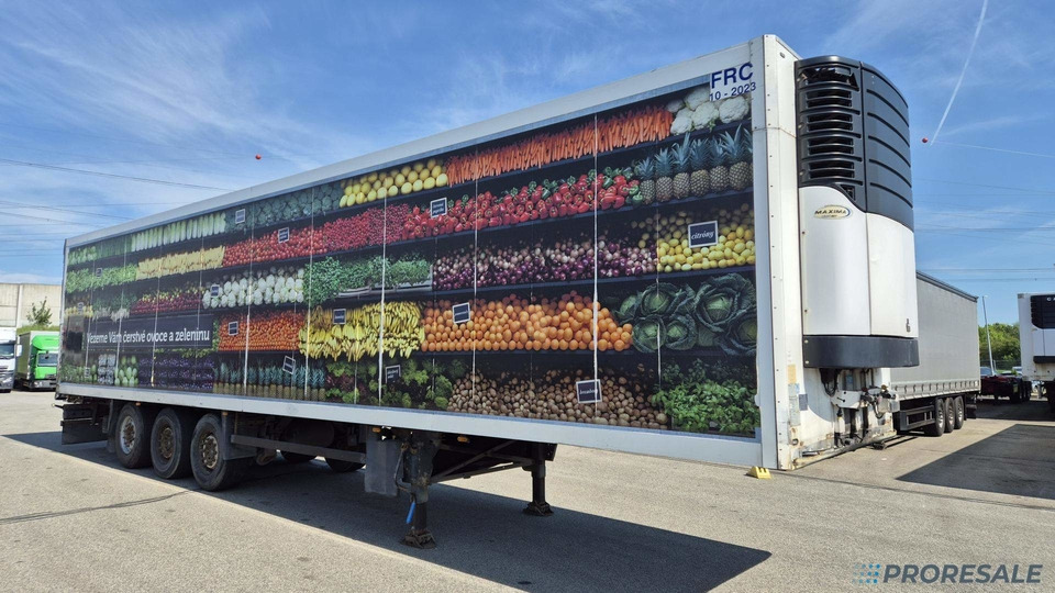 SCHMITZ CARGOBULL SKO 24/L - 13.4 FP60 COOL - mrazírenský - MULTITEMP + dělící stěna + agregát CARRIER MAXINA 1300 Mt - Kühlkoffer Auflieger: das Bild 1 SCHMITZ CARGOBULL SKO 24/L - 13.4 FP60 COOL - mrazírenský - MULTITEMP + dělící stěna + agregát CARRIER MAXINA 1300 Mt - Kühlkoffer Auflieger: das Bild 1
