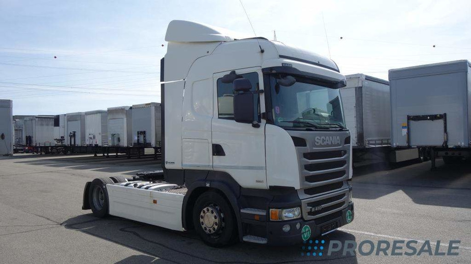 SCANIA R410 N320 LOW DECK HIGH LINE EURO 6 - Sattelzugmaschine: das Bild 1 SCANIA R410 N320 LOW DECK HIGH LINE EURO 6 - Sattelzugmaschine: das Bild 1