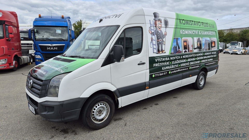 VOLKSWAGEN CRAFTER 2,0 TDi 100 kW skříňový - Koffer Transporter: das Bild 2 VOLKSWAGEN CRAFTER 2,0 TDi 100 kW skříňový - Koffer Transporter: das Bild 2