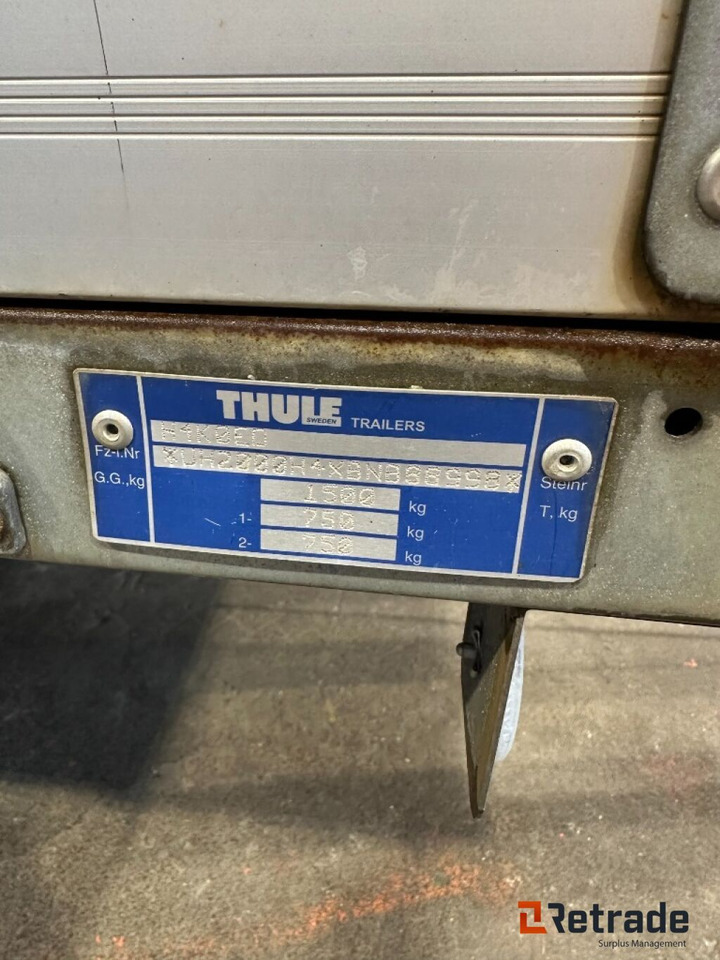 BRENDERUP 4260TB 1500kg tilhenger - Pritschenanhänger/ Plattformanhänger: das Bild 5 BRENDERUP 4260TB 1500kg tilhenger - Pritschenanhänger/ Plattformanhänger: das Bild 5