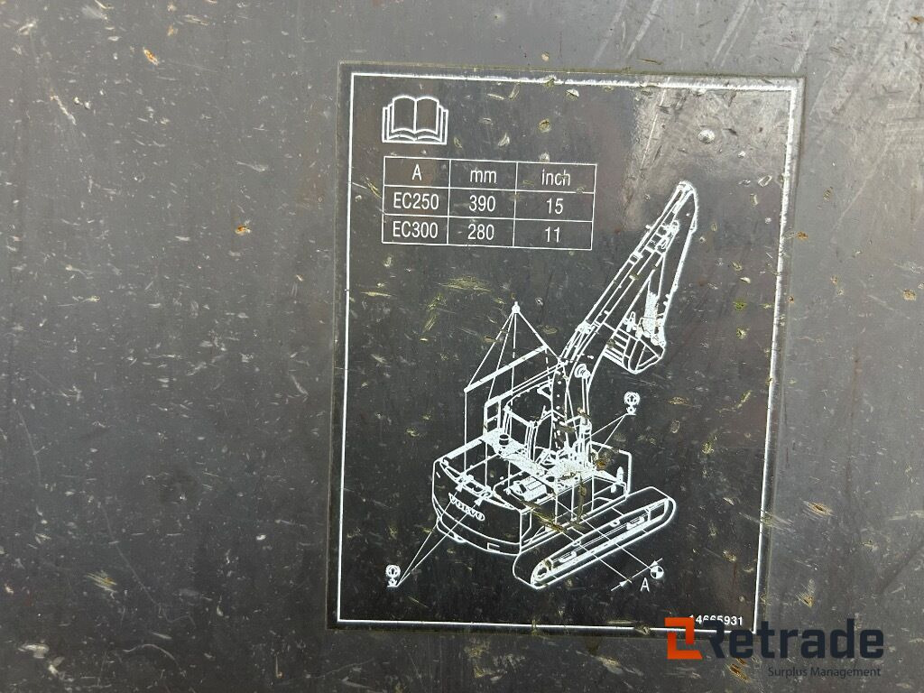Baumaschine 2014 Beltegraver 29 ton  Volvo EC250 EL: das Bild 13