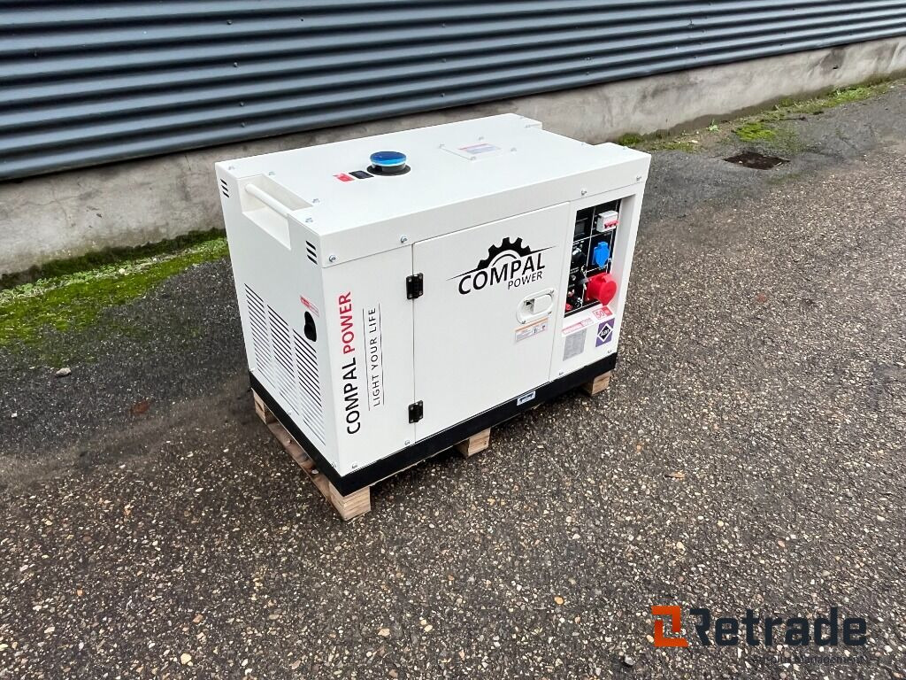 Generator COMPAL POWER VG - R 110 - 10 KW Diesel Generator 10 KW - Baumaschine: das Bild 1 Generator COMPAL POWER VG - R 110 - 10 KW Diesel Generator 10 KW - Baumaschine: das Bild 1