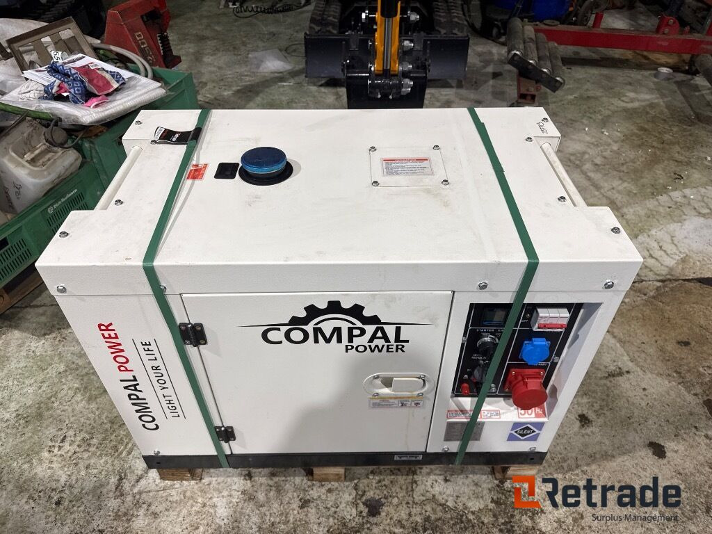 Generator COMPAL Power VG-R110 - Baumaschine: das Bild 5 Generator COMPAL Power VG-R110 - Baumaschine: das Bild 5