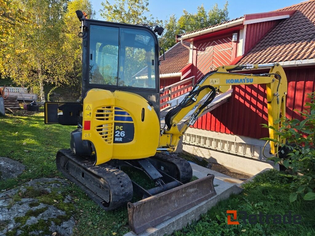 Komatsu PC26MR-3 – 2019-modell minigraver - Baumaschine: das Bild 3 Komatsu PC26MR-3 – 2019-modell minigraver - Baumaschine: das Bild 3