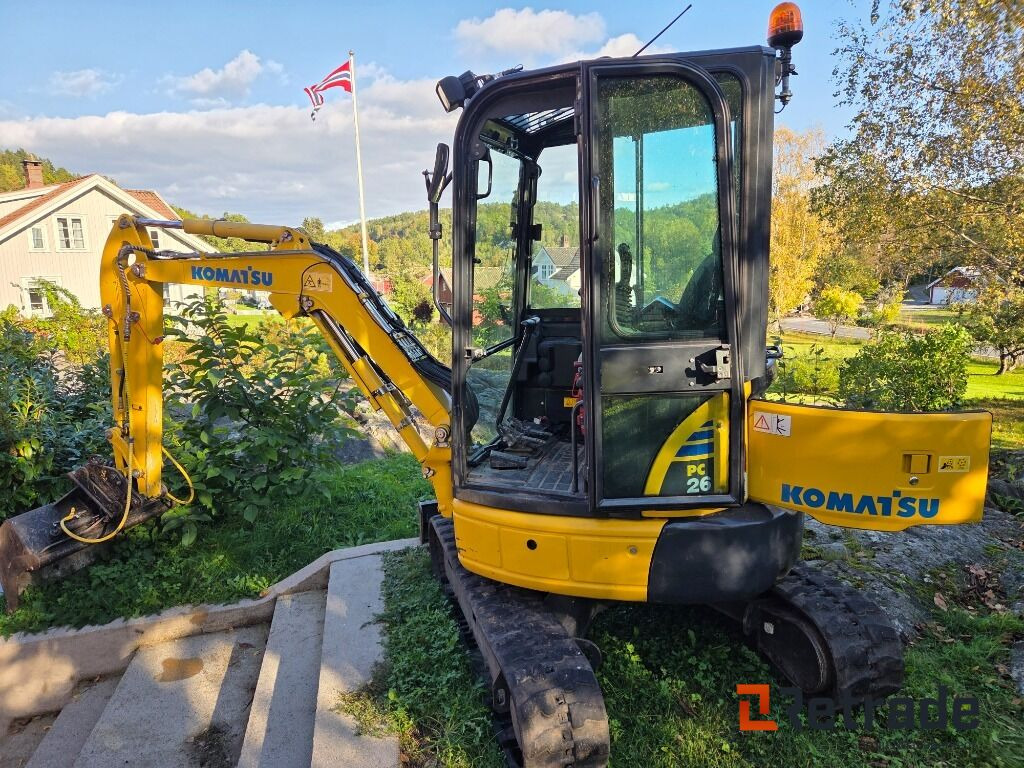 Komatsu PC26MR-3 – 2019-modell minigraver - Baumaschine: das Bild 1 Komatsu PC26MR-3 – 2019-modell minigraver - Baumaschine: das Bild 1