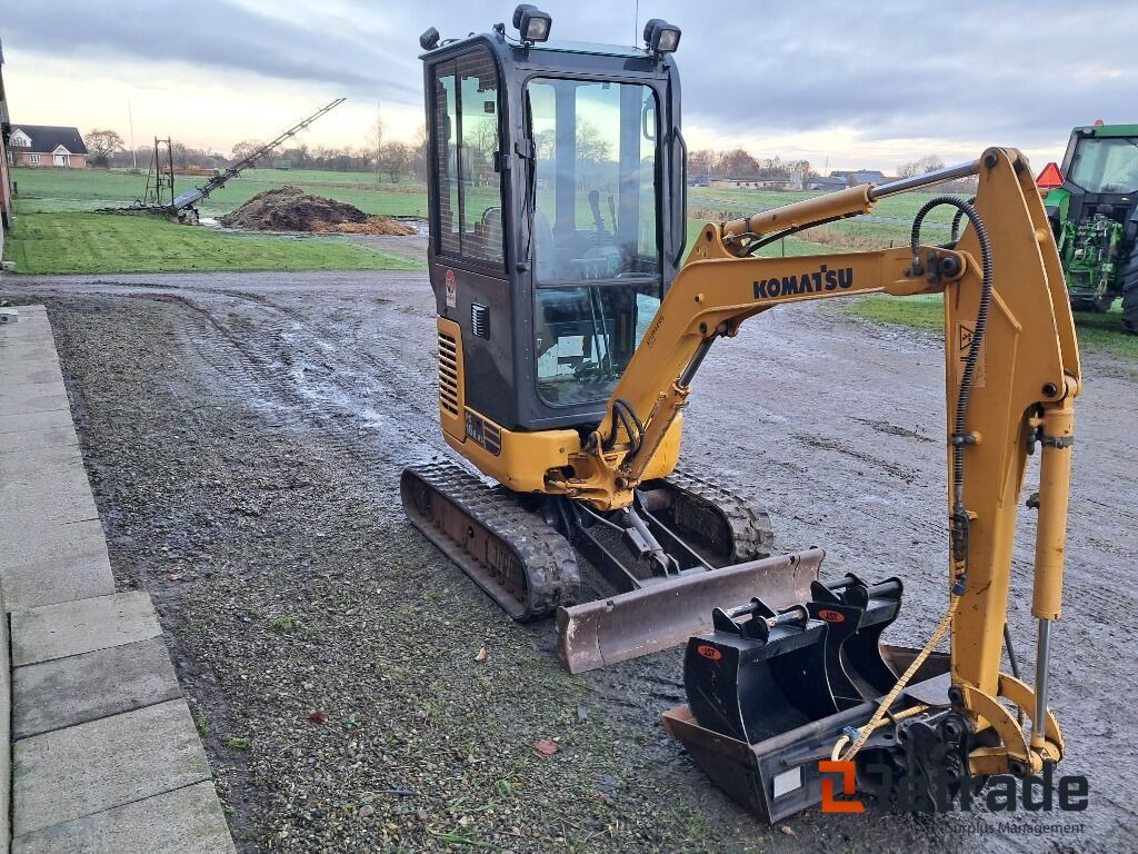 Minigraver Komatsu PC16R-3HS Lavt timetal! - Baumaschine: das Bild 3 Minigraver Komatsu PC16R-3HS Lavt timetal! - Baumaschine: das Bild 3