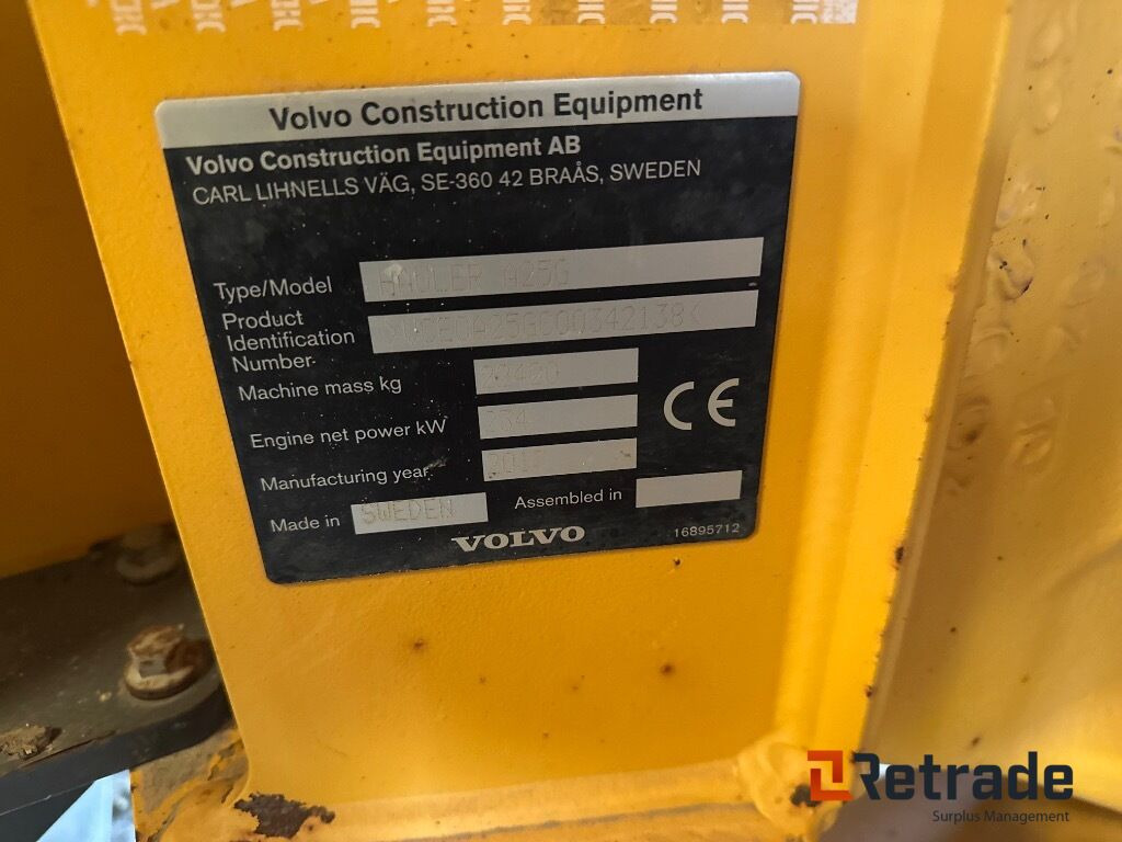 Baumaschine Volvo  A25G Dumper: das Bild 11